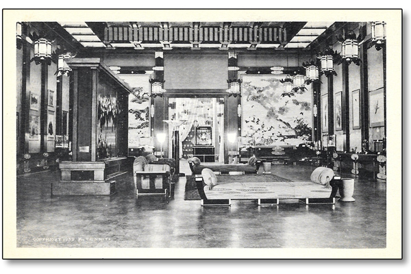 Japanese Pavilion the grand hall