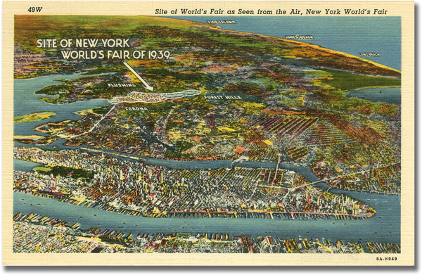 Site of the World's Fair as Seen from the Air