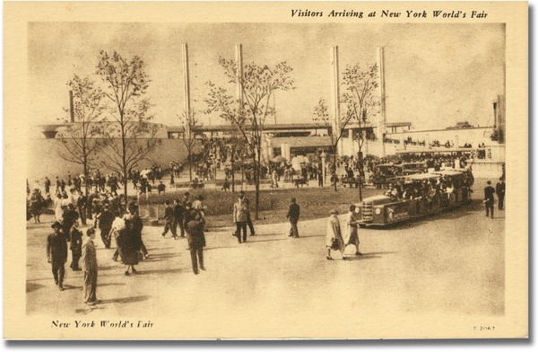 Visitors Arriving at New York World's Fair