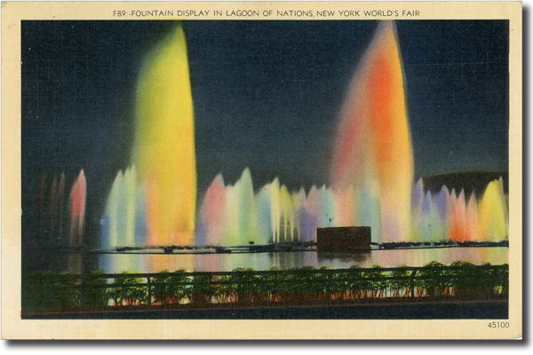 Fountain Display in Lagoon of Nations