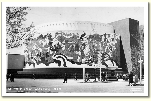 Mural on the Foods Building