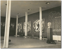 Brazil pavilion interior