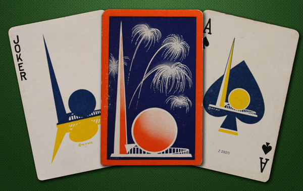 World's Fair Playing Cards