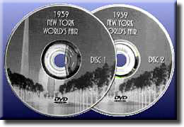 Two DVD Set of the 1939 New York World's