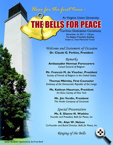 Bells for Peace - Phase 1 completion