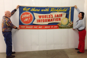 Richfield Service Station Banner