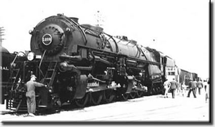 Norfolk & Western Railroad Engine #1206 