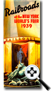 1939 Railroads on Parade brochure cover