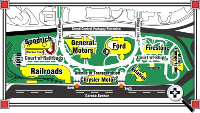 Map of the Transportation Zone