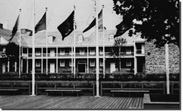 New Jersey Building in the Court of States