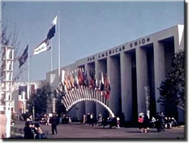 Pam Am Union in the Hall of Nations