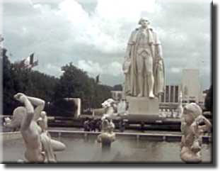 George Washington - 1939 New York World's Fair Theme Center