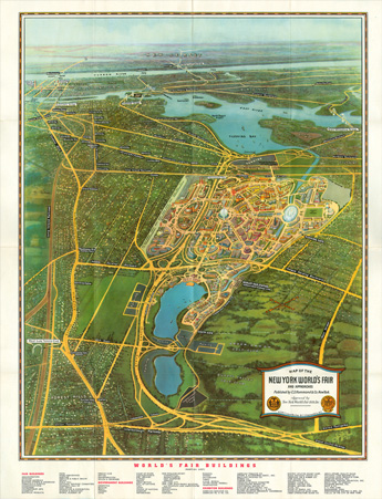 Side A - World's Fair Map