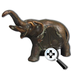 elephant paperweight