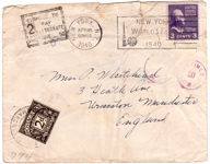 Postage Due, Manchester, England