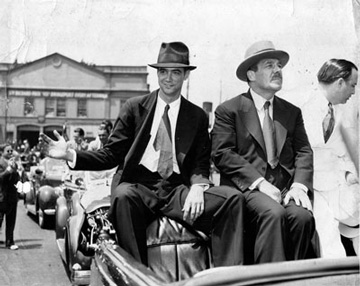 Howard Hughes, Grover Whalen, and Al Lodwick