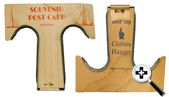 Clothes Hanger Post Card