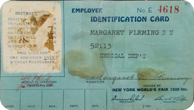 Margaret Fleming ID Card