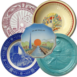 World's Fair Plates