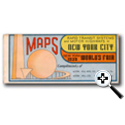 World's Fair & NYC Map