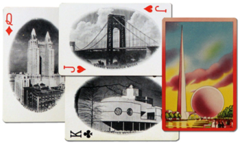 Deck of World's Fair Playing Cards