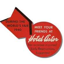 1940 Hotel Astor