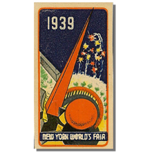 1939 NY World's Fair sticker