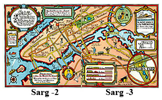 Tony Sarg Map The City and the Fair