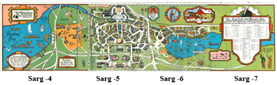 Tony Sarg Map The complete Fair Grounds