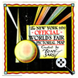 Tony Sarg World's Fair Pictorial Map - 1939 - Cover small