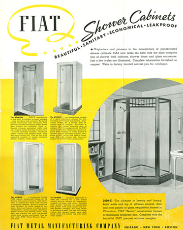 Fiat - Shower Cabinets