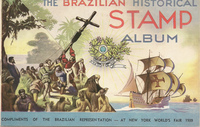 Brazilian Stamp Album Cover