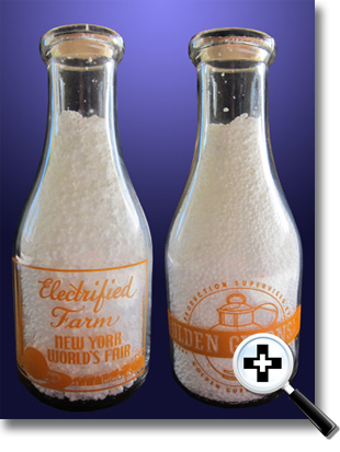 Electrified Farm Milk Bottle