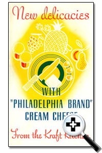 Philadelphia Creem Cheese flyer