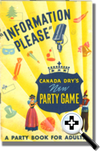 Canada Dry's Party Games - 'Information Please'