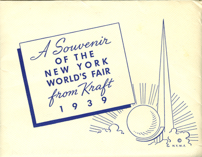 Kraft - A Souvenir of the New York World's Fair from Kraft 1939