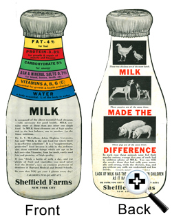 Sheffield Milk Bottles