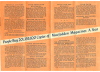 Macfadden Publications, Inc. Exhibit Program