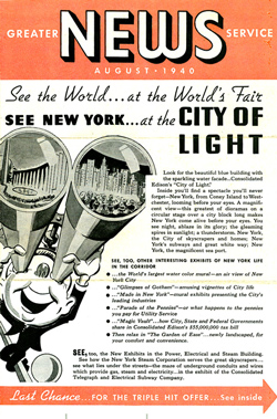 Con-Ed City of Light - Advertising Flyer panel 2