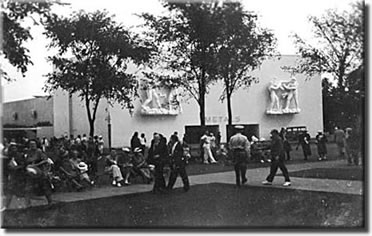 Metals Building in the Production Zone at the 1939 New York World's Fair