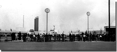 Crowd at the Demonstration Track