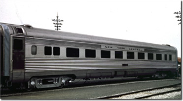 NY Central streamlined coaches #2563