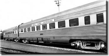 NY Central streamlined coaches #2563