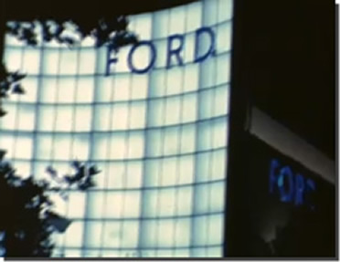 Ford at night