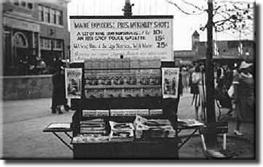 Street Vendor in Old New York