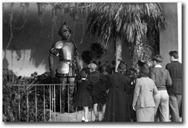 Ponce de Leon in the Florida Pavilion - 1939 NY World's Fair